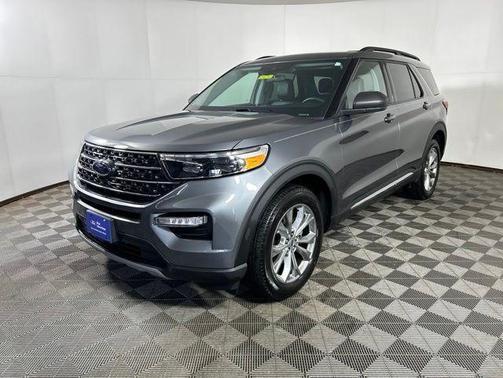 Gray Metallic 2024 Ford Explorer XLT