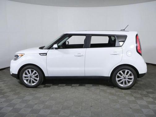 Clear White 2018 Kia Soul +