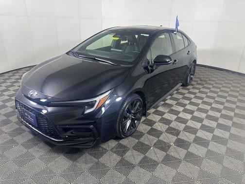 Midnight Black Metallic 2024 Toyota Corolla XSE