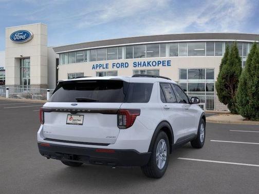 White Metallic 2026 Ford Explorer Active
