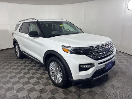 White Metallic 2020 Ford Explorer Limited