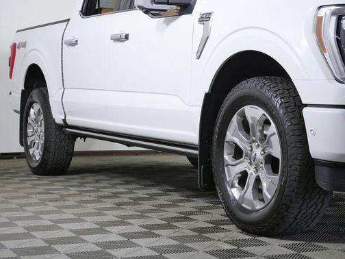 White Metallic 2021 Ford F-150 Platinum
