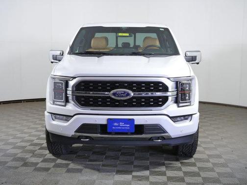 White Metallic 2021 Ford F-150 Platinum