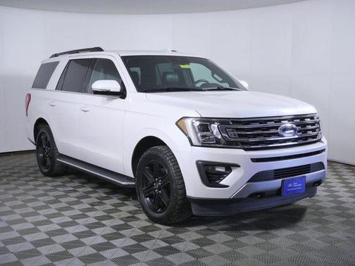 White Platinum Tri-Coat Metallic 2019 Ford Expedition XLT