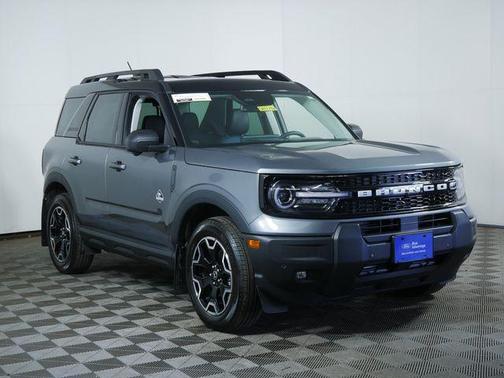 Carbonized Gray Metallic 2025 Ford Bronco Sport Outer Banks
