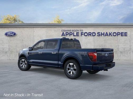 Blue Metallic 2026 Ford F-150 Platinum