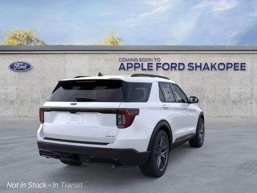 White Metallic 2026 Ford Explorer ST-Line