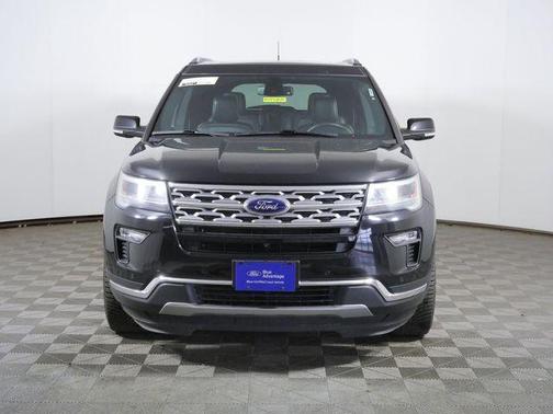 Shadow Black 2018 Ford Explorer Limited