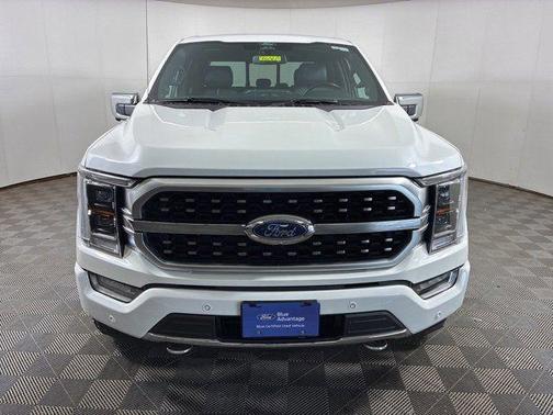 Space White Metallic 2021 Ford F-150 Platinum