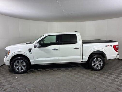 Space White Metallic 2021 Ford F-150 Platinum