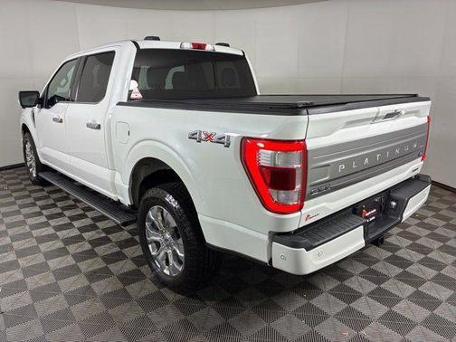 Space White Metallic 2021 Ford F-150 Platinum
