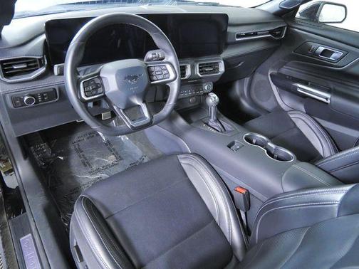 Shadow Black 2025 Ford Mustang EcoBoost