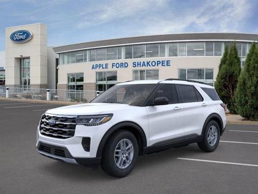 White Metallic 2026 Ford Explorer Active