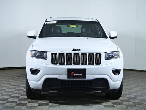Bright White Clearcoat 2015 Jeep Grand Cherokee Altitude