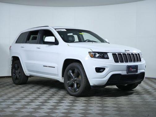 Bright White Clearcoat 2015 Jeep Grand Cherokee Altitude