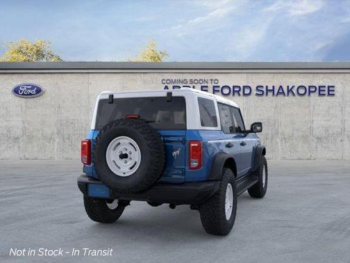 Blue Metallic 2026 Ford Bronco Heritage Edition