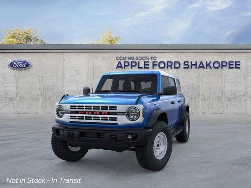 Blue Metallic 2026 Ford Bronco Heritage Edition