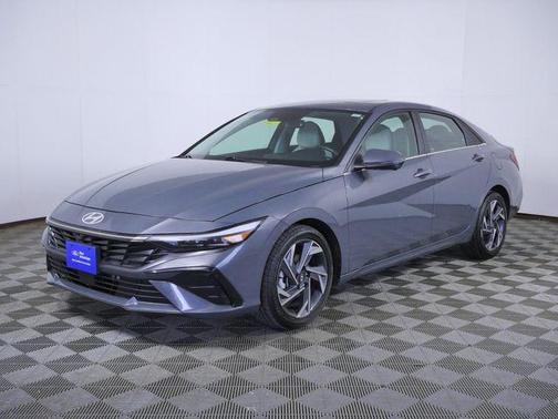 Gray 2024 Hyundai ELANTRA Limited