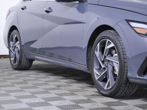 Gray 2024 Hyundai ELANTRA Limited