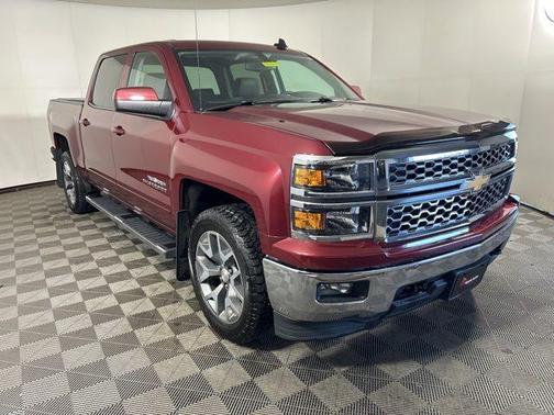 Red 2015 Chevrolet Silverado 1500 LT