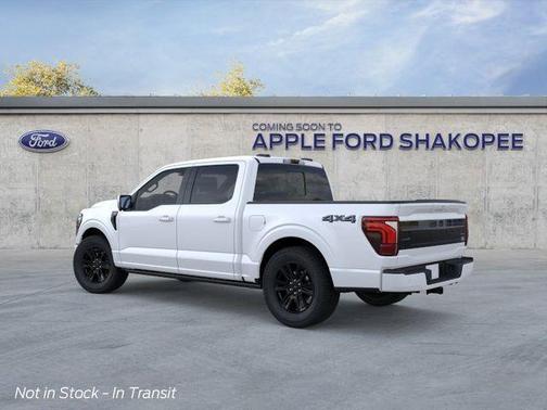 White Metallic 2026 Ford F-150 Platinum