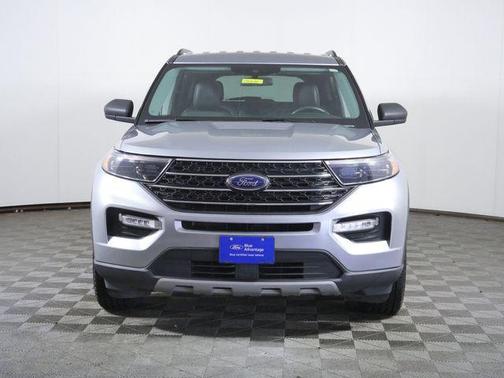 Silver Metallic 2022 Ford Explorer XLT