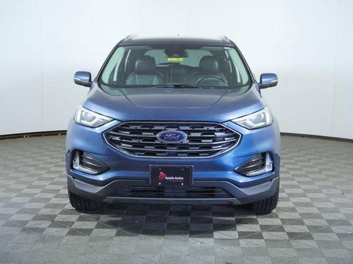 Blue Metallic 2019 Ford Edge Titanium