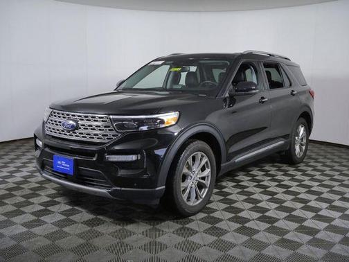 Agate Black Metallic 2023 Ford Explorer Limited