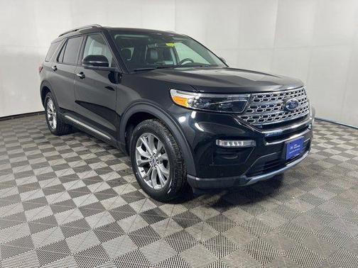 Agate Black Metallic 2023 Ford Explorer Limited