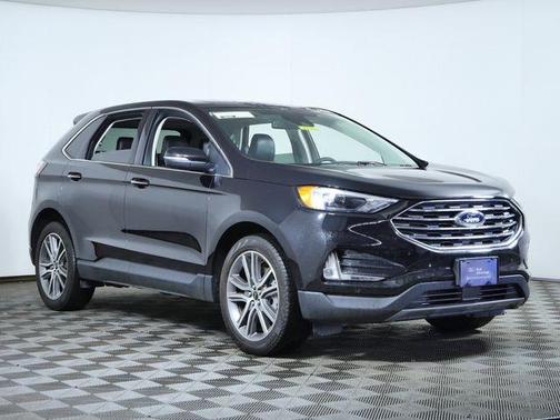 Agate Black Metallic 2024 Ford Edge Titanium