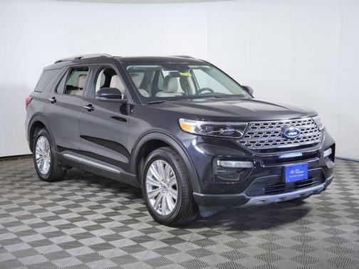 Agate Black Metallic 2023 Ford Explorer Limited