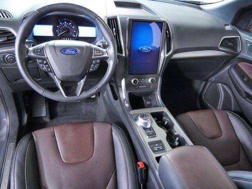 Carbonized Gray Metallic 2021 Ford Edge Titanium