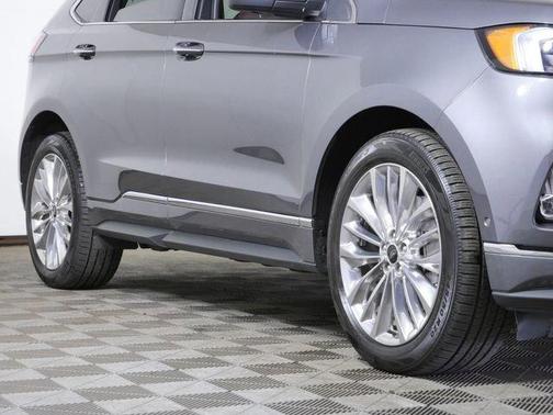 Carbonized Gray Metallic 2021 Ford Edge Titanium