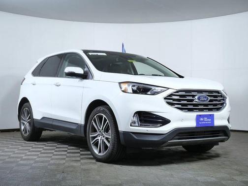 Star White 2024 Ford Edge Titanium