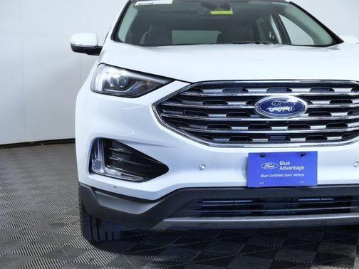 Star White 2024 Ford Edge Titanium