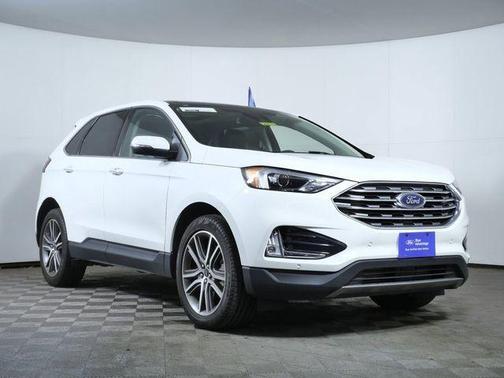 Star White 2024 Ford Edge Titanium
