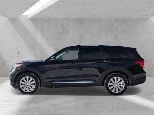Agate Black Metallic 2023 Ford Explorer Limited