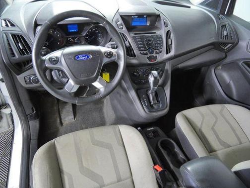 Frozen White 2015 Ford Transit Connect XLT