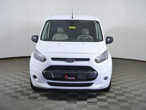 Frozen White 2015 Ford Transit Connect XLT
