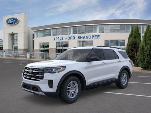 White Metallic 2026 Ford Explorer Active