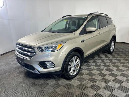 White Gold Metallic 2018 Ford Escape SE