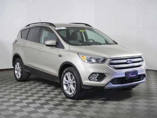 White Gold Metallic 2018 Ford Escape SE