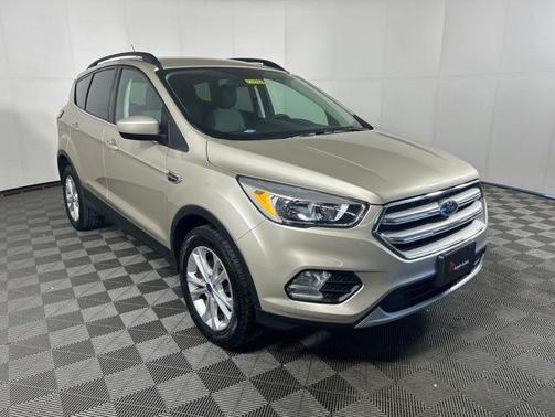 White Gold Metallic 2018 Ford Escape SE
