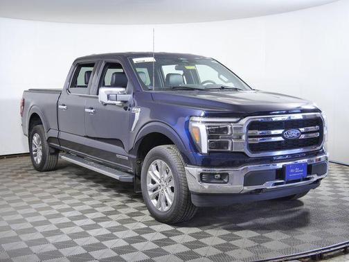 Antimatter Blue Metallic 2025 Ford F-150 Lariat