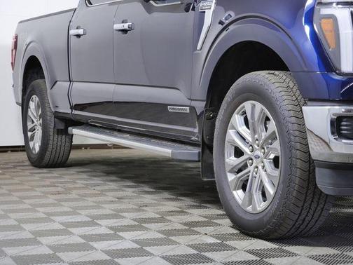 Antimatter Blue Metallic 2025 Ford F-150 Lariat