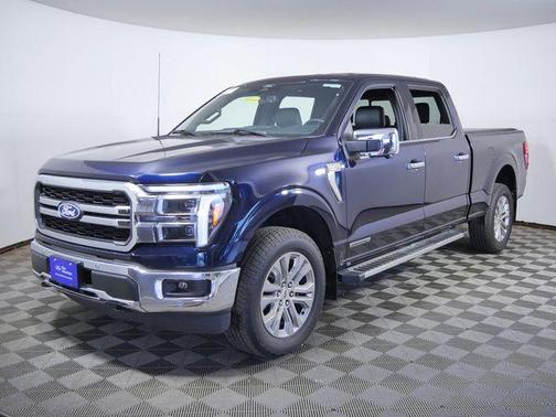 Antimatter Blue Metallic 2025 Ford F-150 Lariat