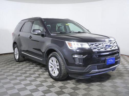 Shadow Black 2018 Ford Explorer XLT