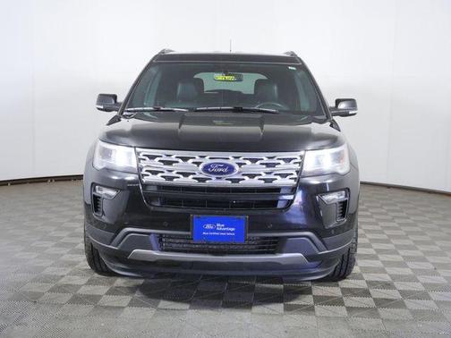 Shadow Black 2018 Ford Explorer XLT