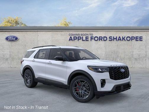 White 2026 Ford Explorer ST-Line