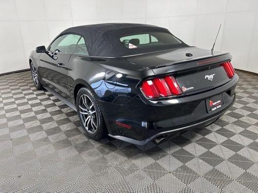 Shadow Black 2017 Ford Mustang EcoBoost Premium